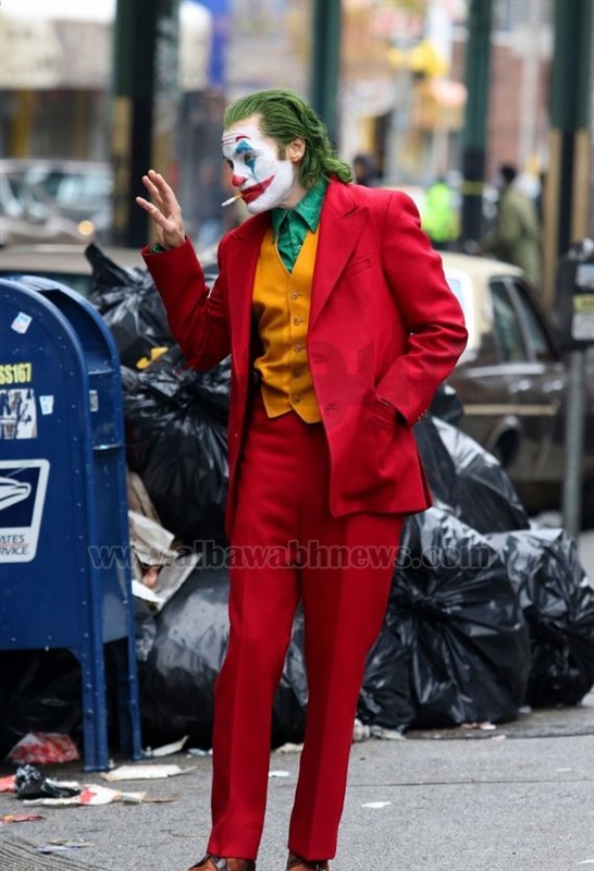 صور خواكين فينيكس من كواليس تصوير Joker