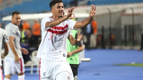 الزمالك يسجل الهدف الأول فى شباك فاركو عن طريق حسام عبد المجيد