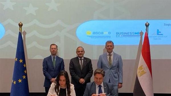 وزير التجارة يشهد توقيع بروتوكول تعاون بين "ابدأ"ومجموعة مون دراجون الإسبانية