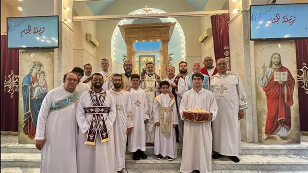 الكنيسة السريانية الأرثوذكسية في مصر تحتفل بتذكار الإثني عشر رسولاً